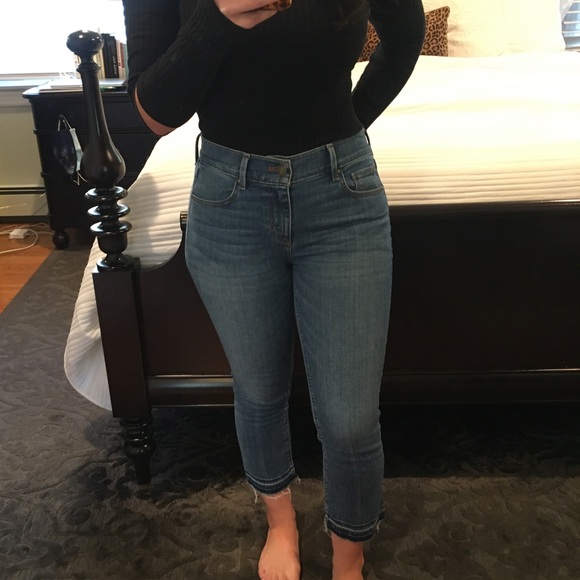 Ann Taylor Denim - Ann Taylor Petite Kick Crop Modern Fit Jeans